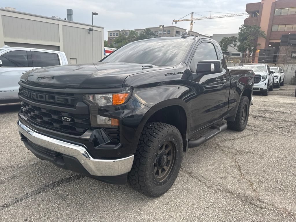 Used 2025 Chevrolet Silverado 1500 Work Truck with VIN 3GCNKAEK4SG154936 for sale in Kansas City