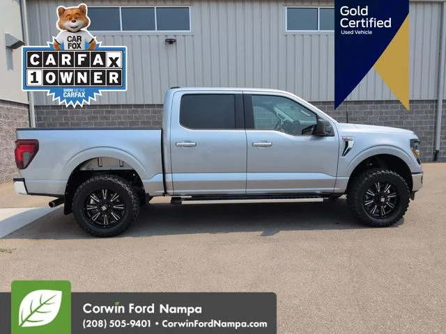 Certified Used 2025 Iconic Silver Metallic Ford  image 2