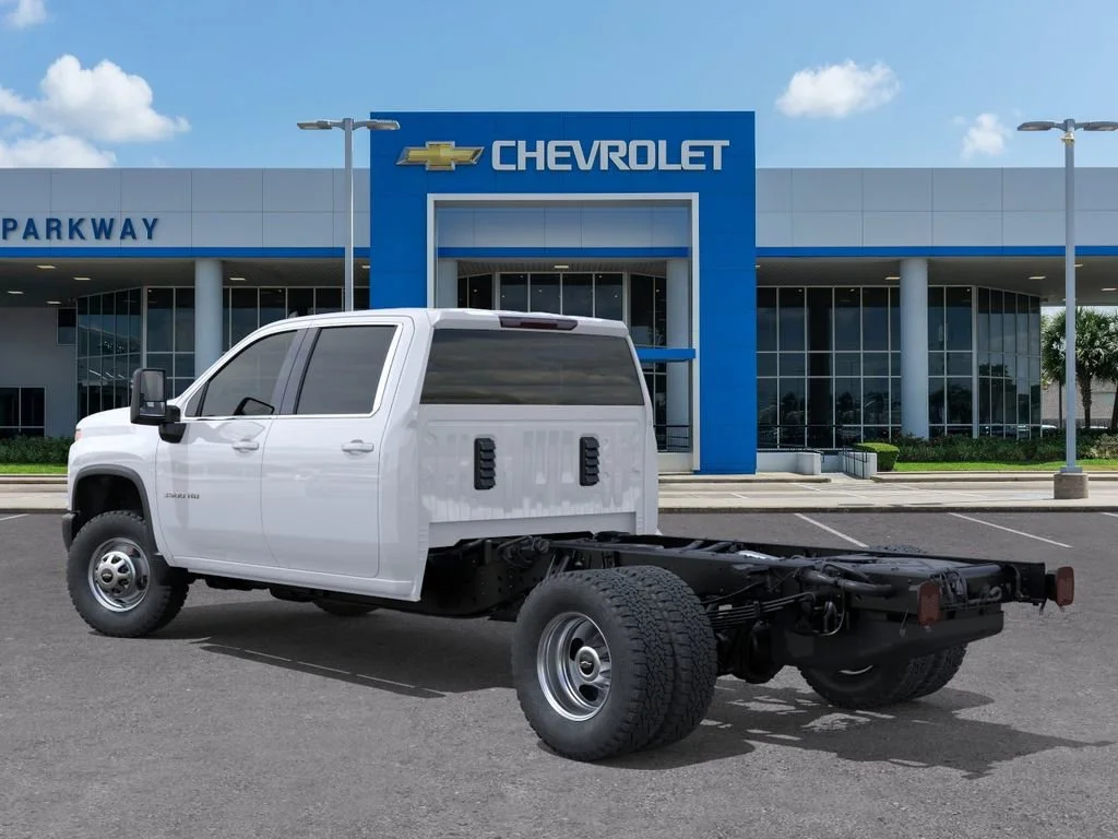 New 2025 Summit White Chevrolet Work Truck image 3