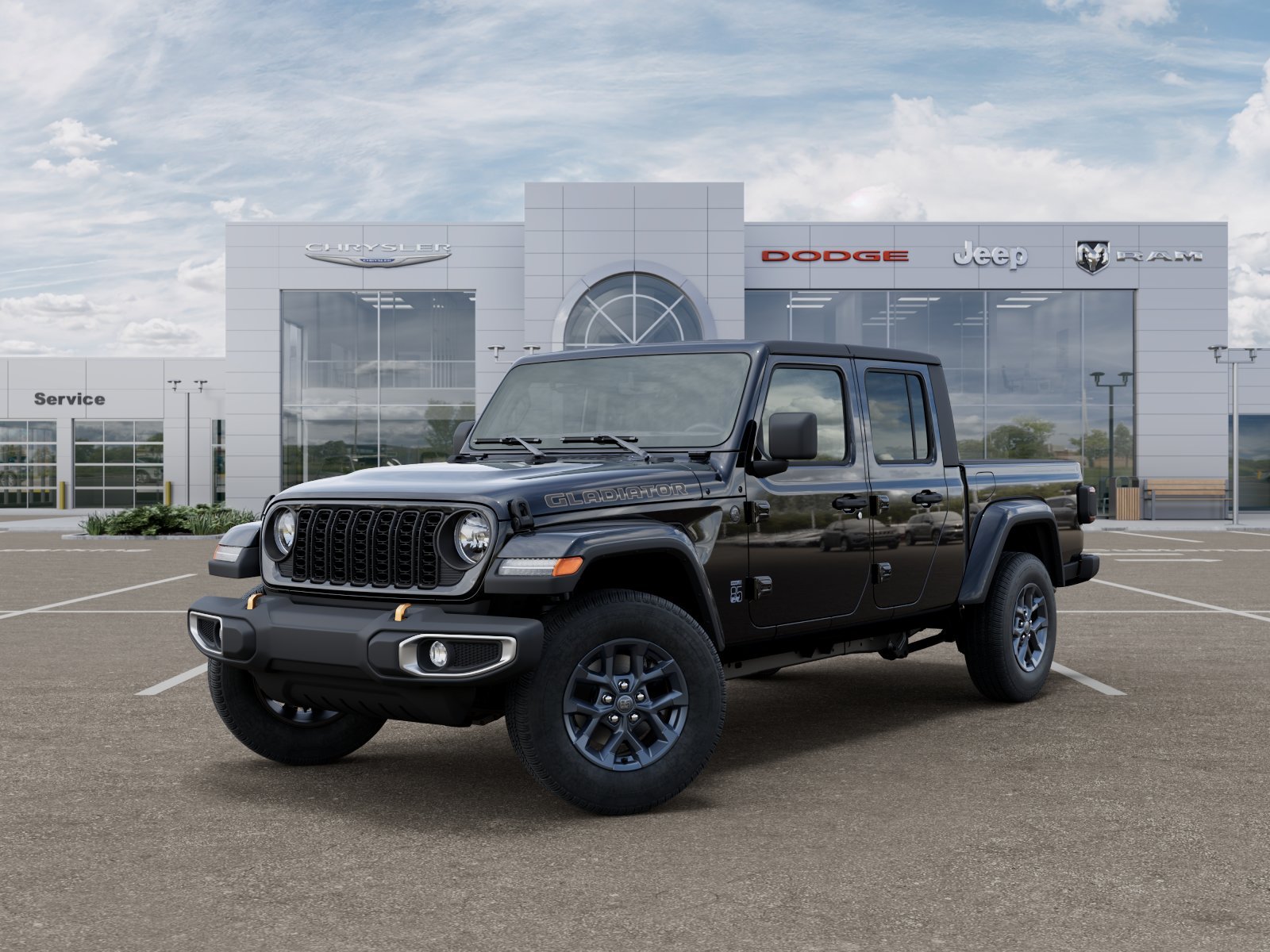 New 2026 Black Clear-Coat Exterior Paint Jeep 85th Anniversary Edition image 28