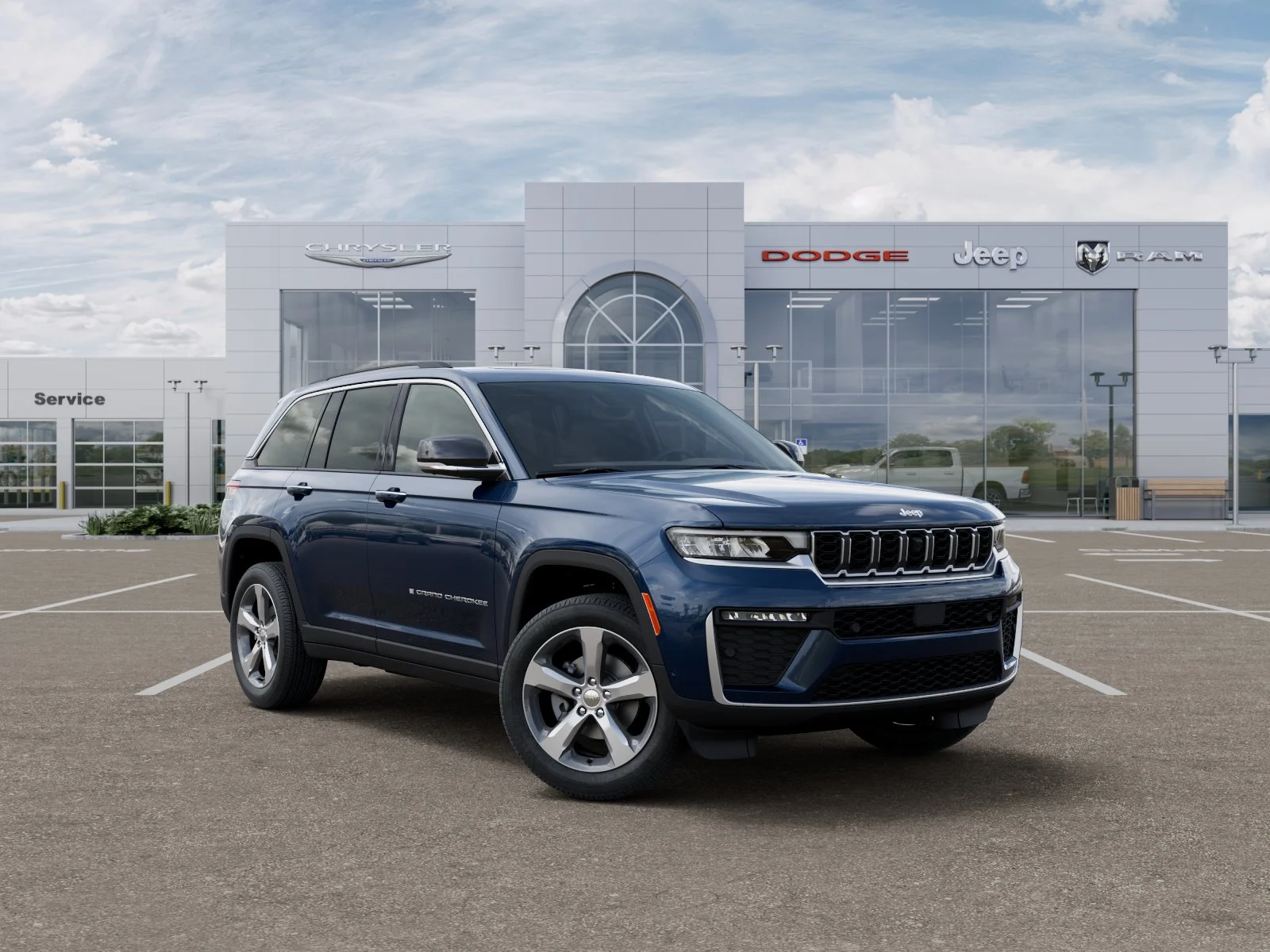 New 2026 Fathom Blue Pearl-Coat Exterior Paint Jeep Limited image 45