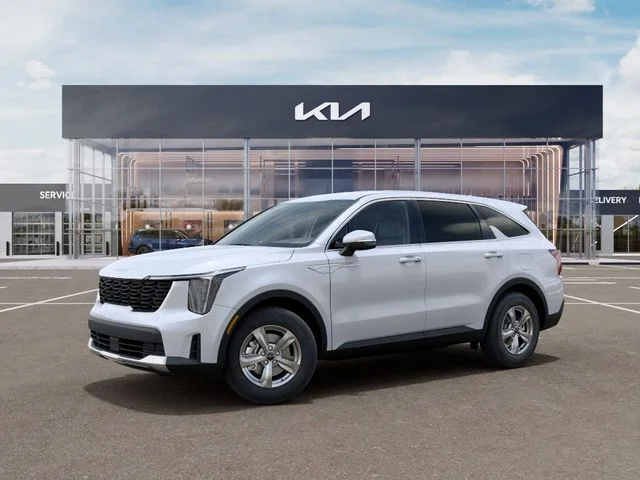 New 2026 Glacial White Pearl Kia LX image 3