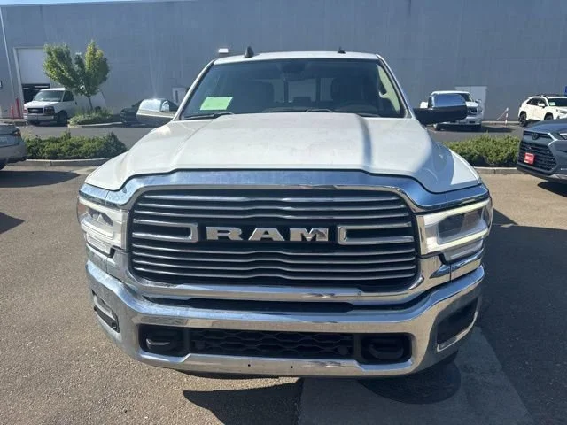Used 2022 Bright White Clearcoat Ram Laramie image 3