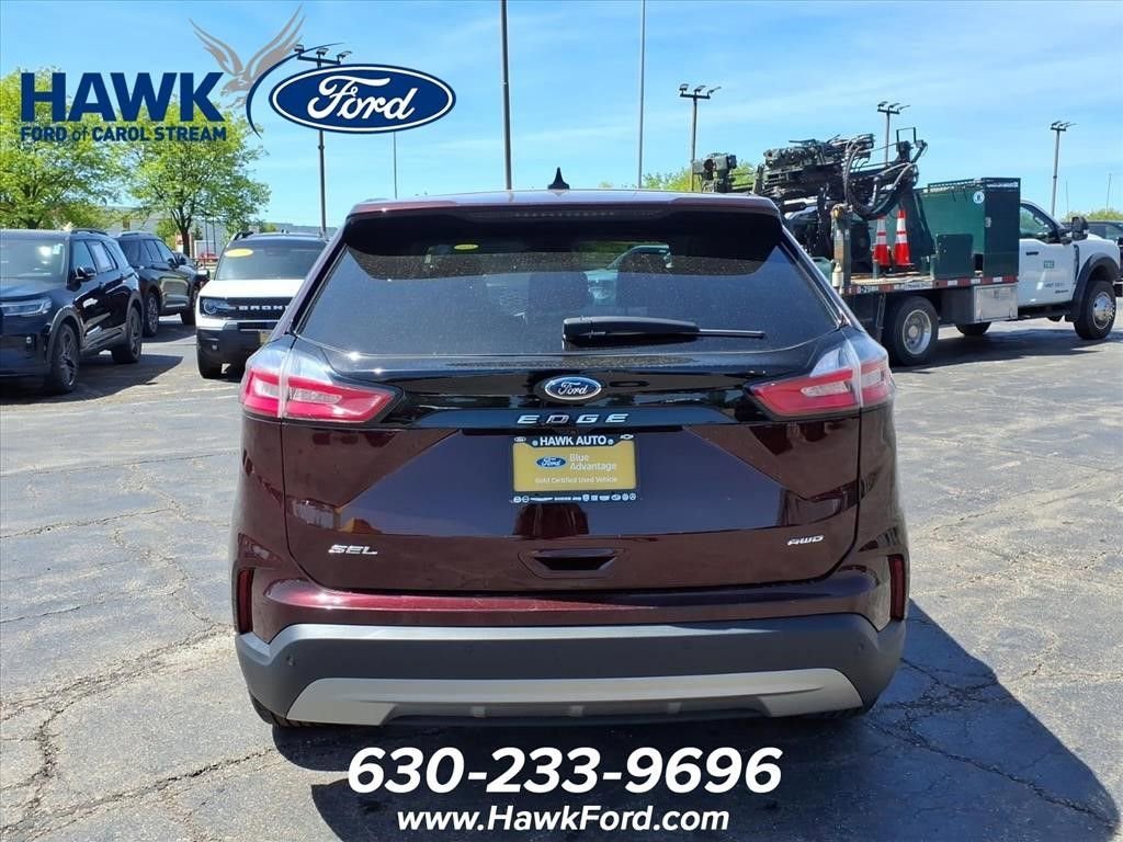 Certified Used 2024 Red Ford SEL image 6