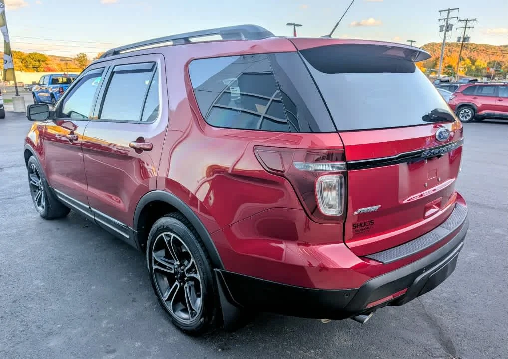 Used 2015 Ruby Red Metallic Tinted Clearcoat Ford Sport image 4