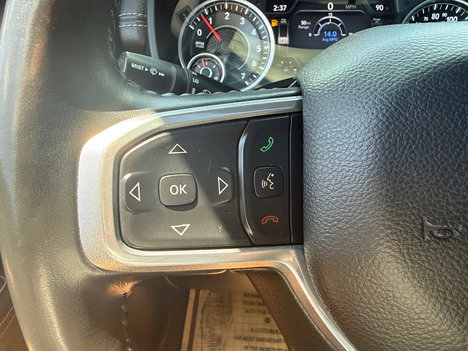 Used 2022 Ivory White Tri-Coat Pearlcoat Ram Laramie image 15