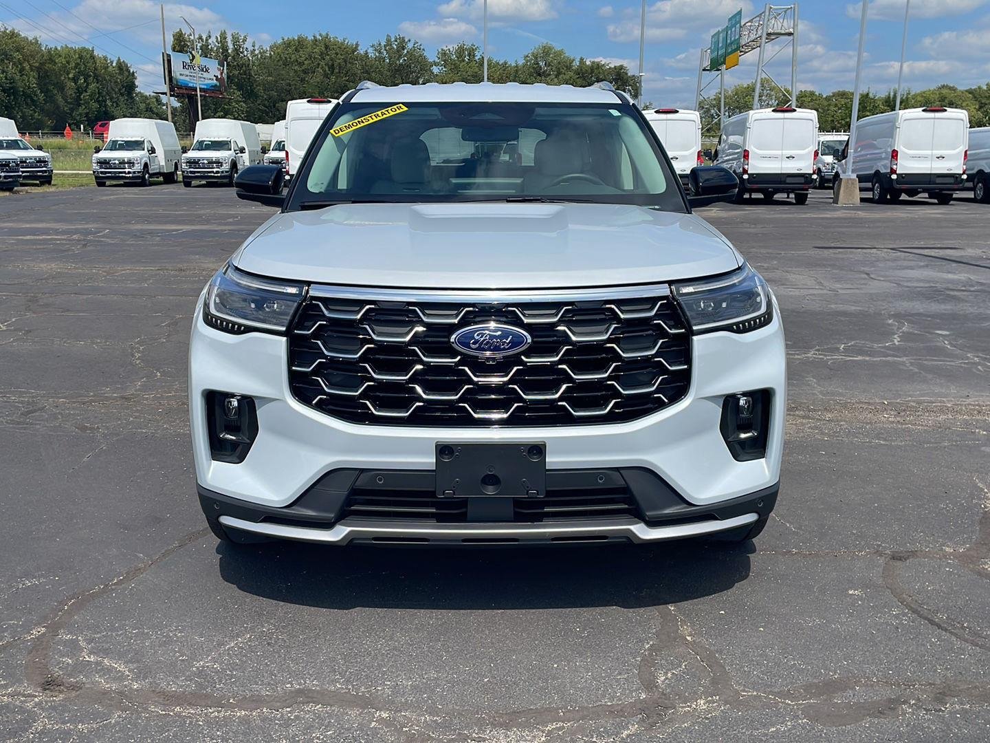 New 2026 Space White Metallic Ford Platinum™ image 8