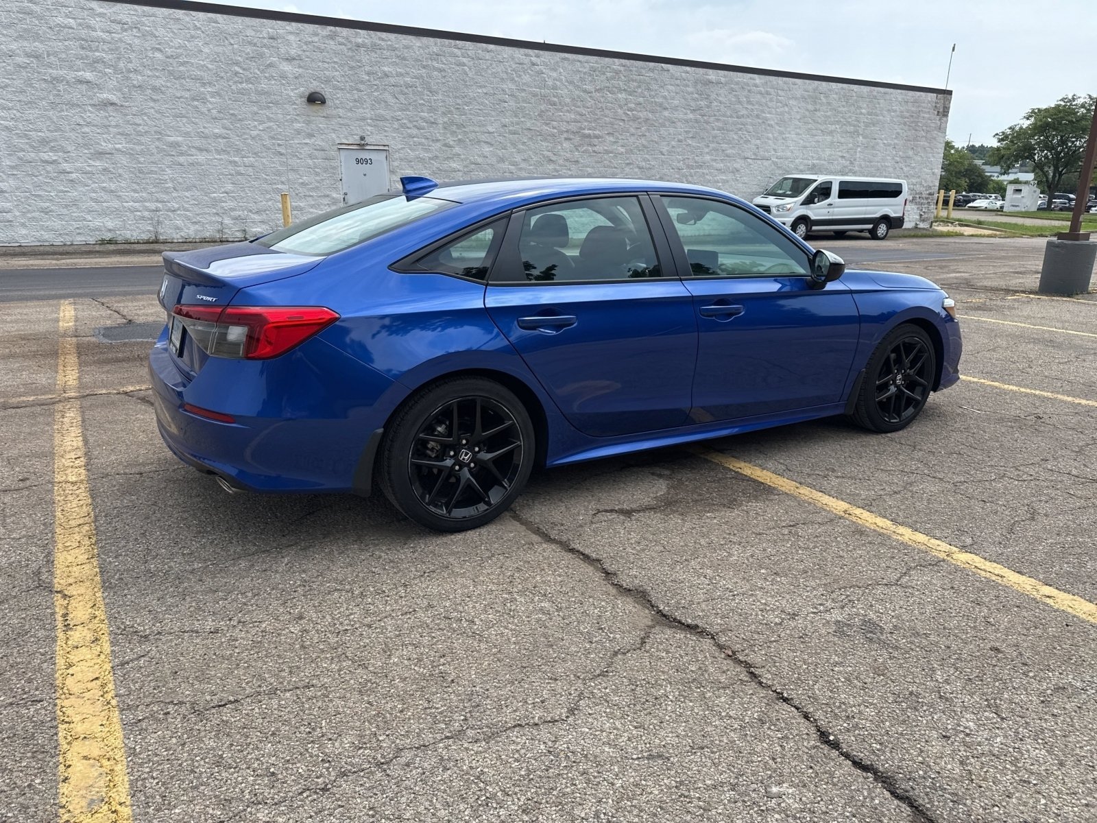 Certified Used 2023 Aegean Blue Metallic Honda Sport image 30