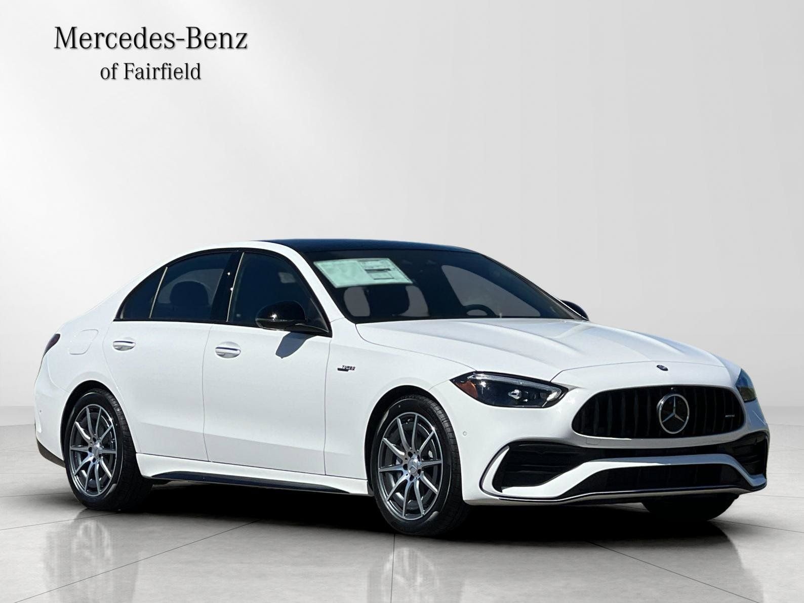 New 2026 Polar White Mercedes-Benz C 43 AMG® image 9