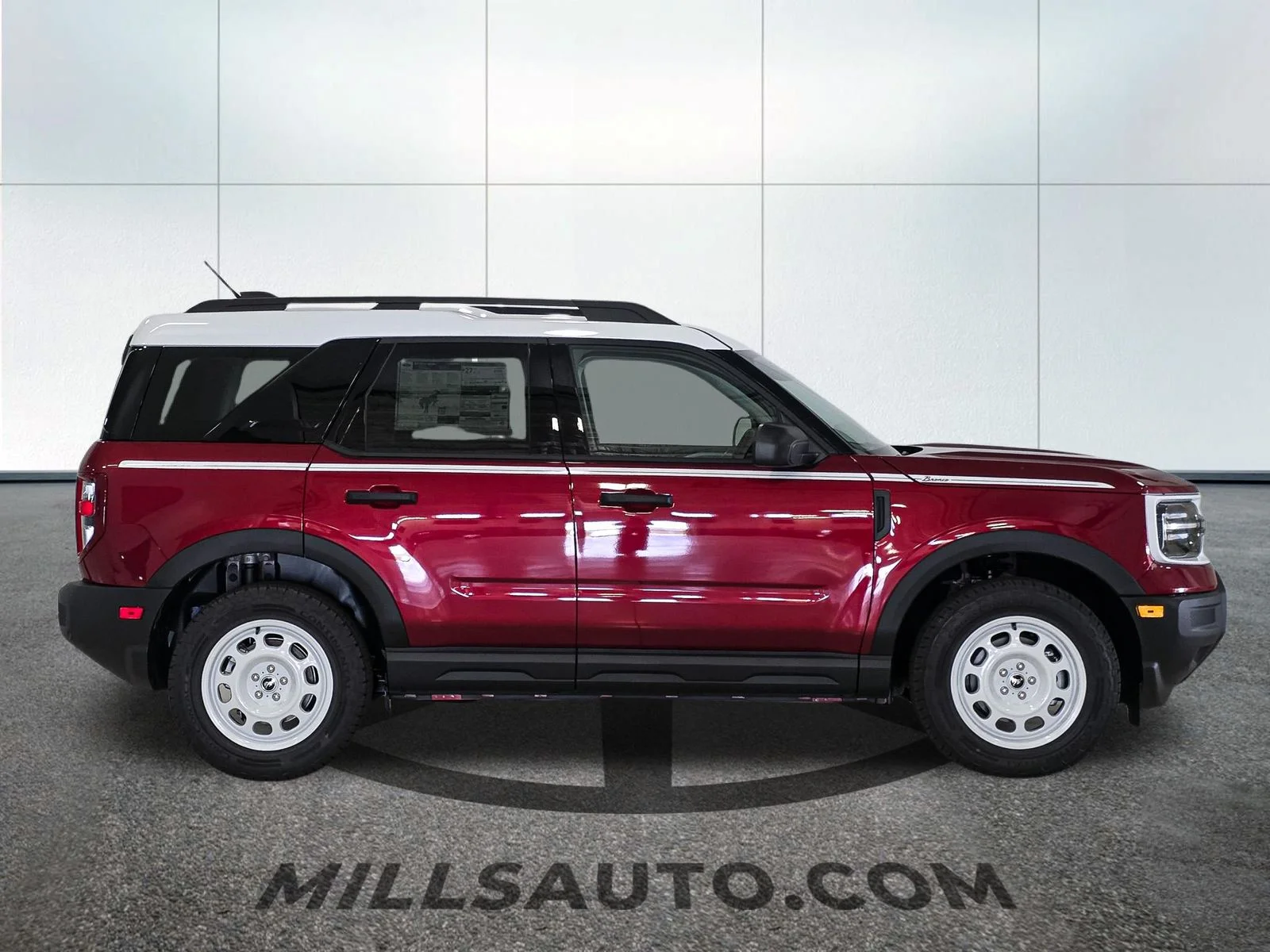 New 2026 Ruby Red Metallic Tinted Clearcoat Ford Heritage image 9