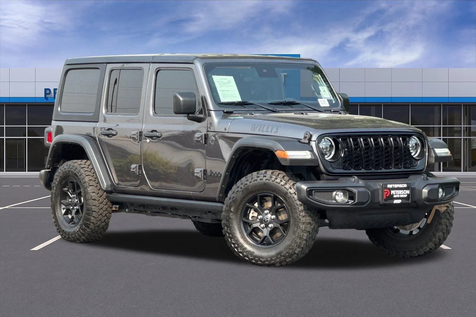 Used 2024 Gray Jeep Sport image 2