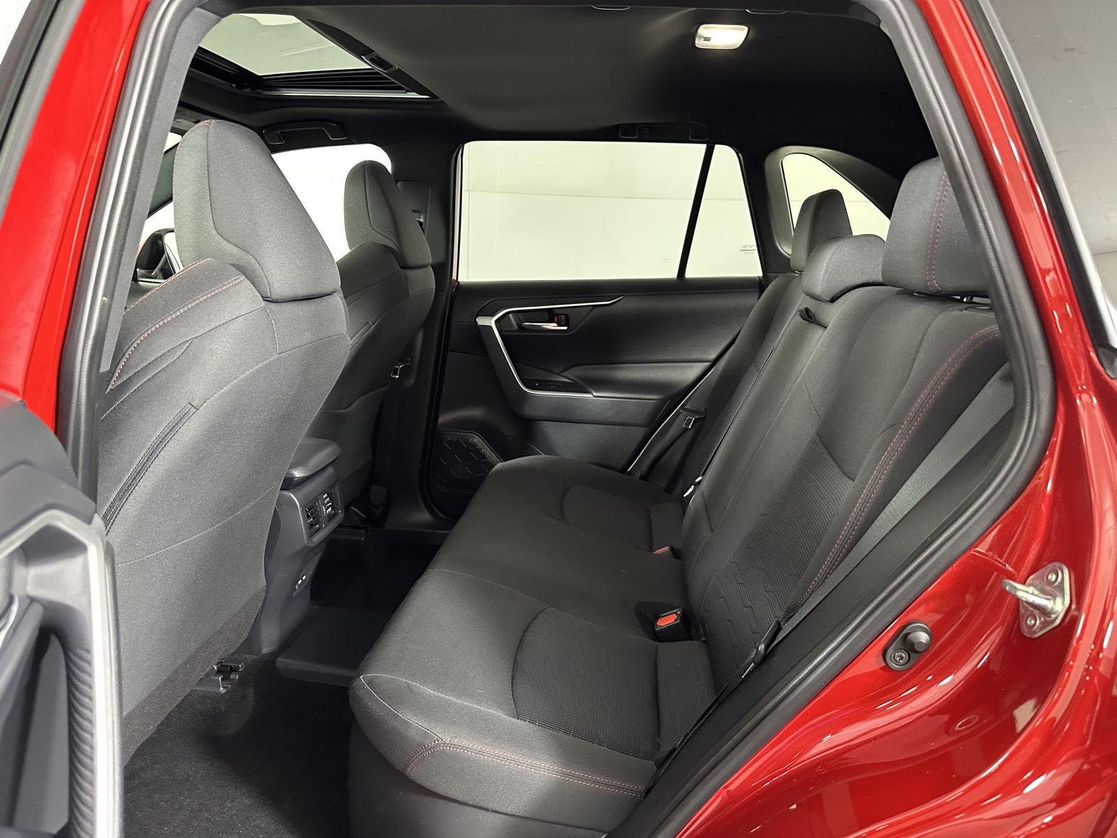 Certified Used 2022 Supersonic Red Toyota SE image 30