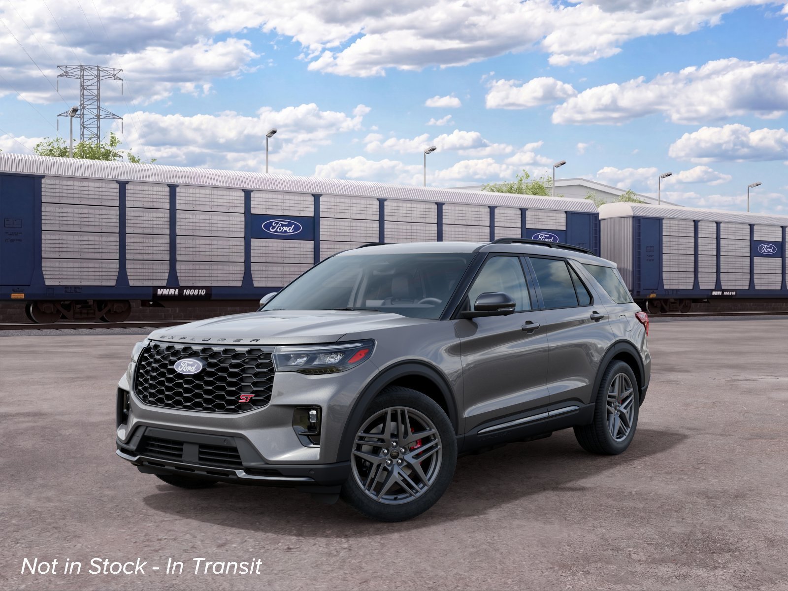 New 2027 Carbonized Gray Metallic Ford ST image 2