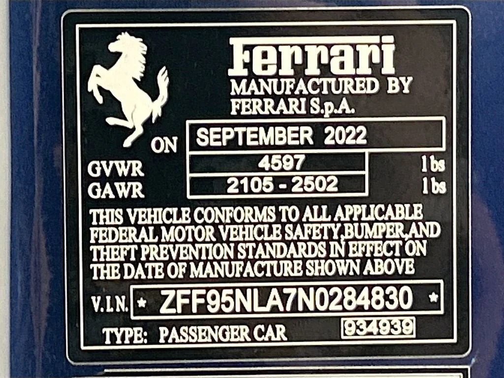 Used 2022 Blu Tour De France Ferrari  image 30