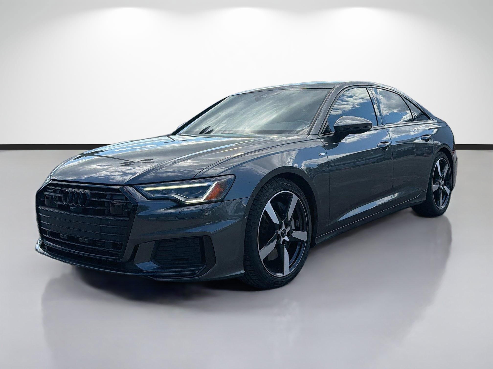 Used 2021 Daytona Gray Pearl Audi Premium Plus image 7