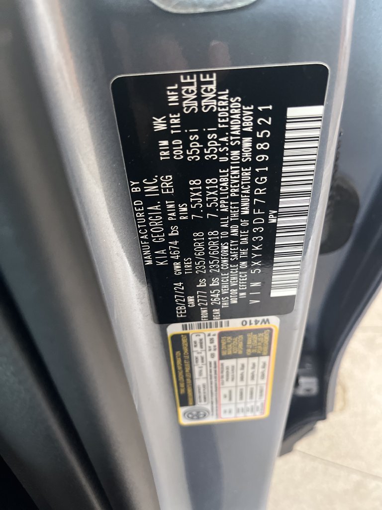 Used 2024 Silver Kia EX image 23