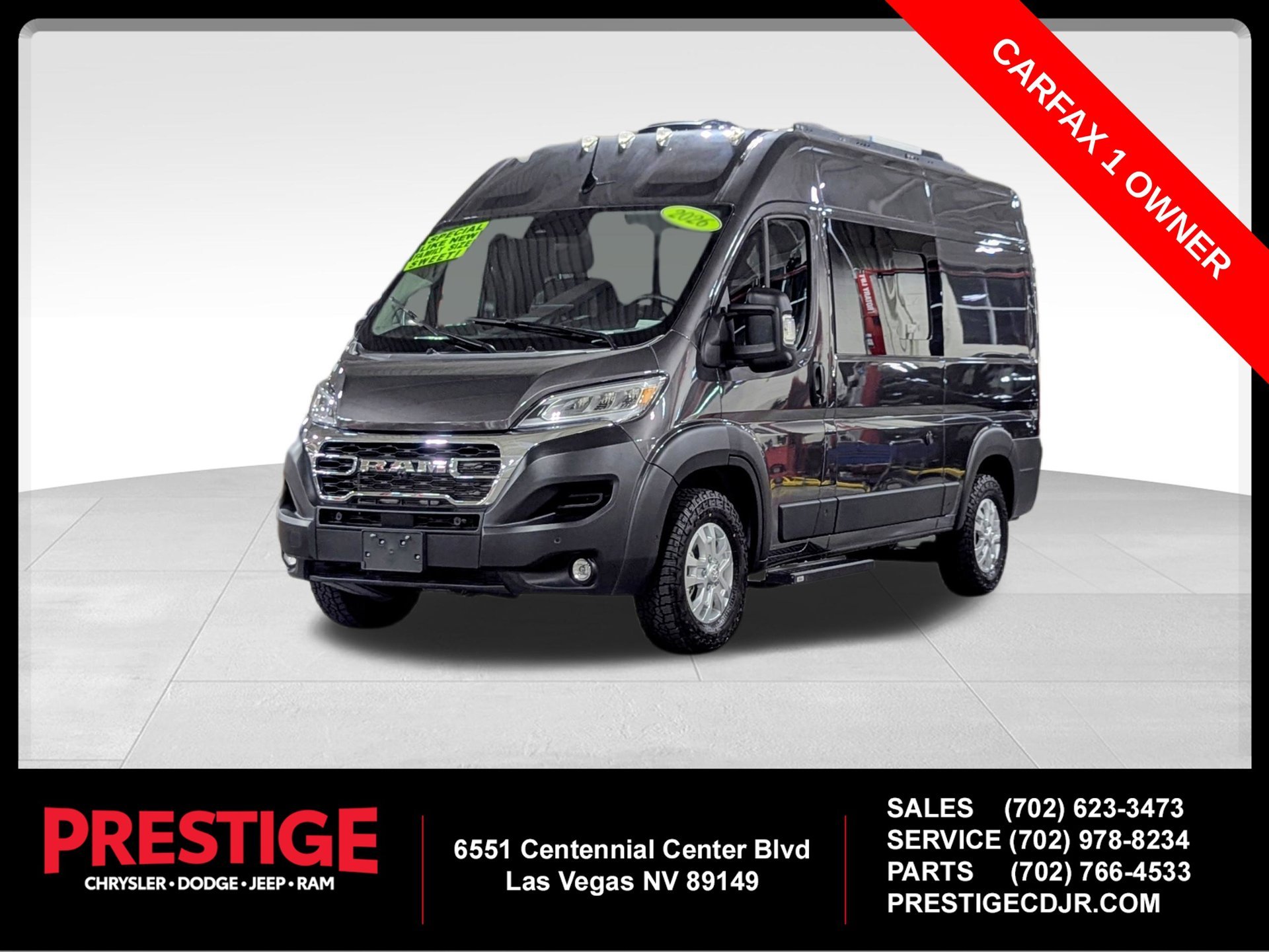 2026 RAM ProMaster Cargo Van
