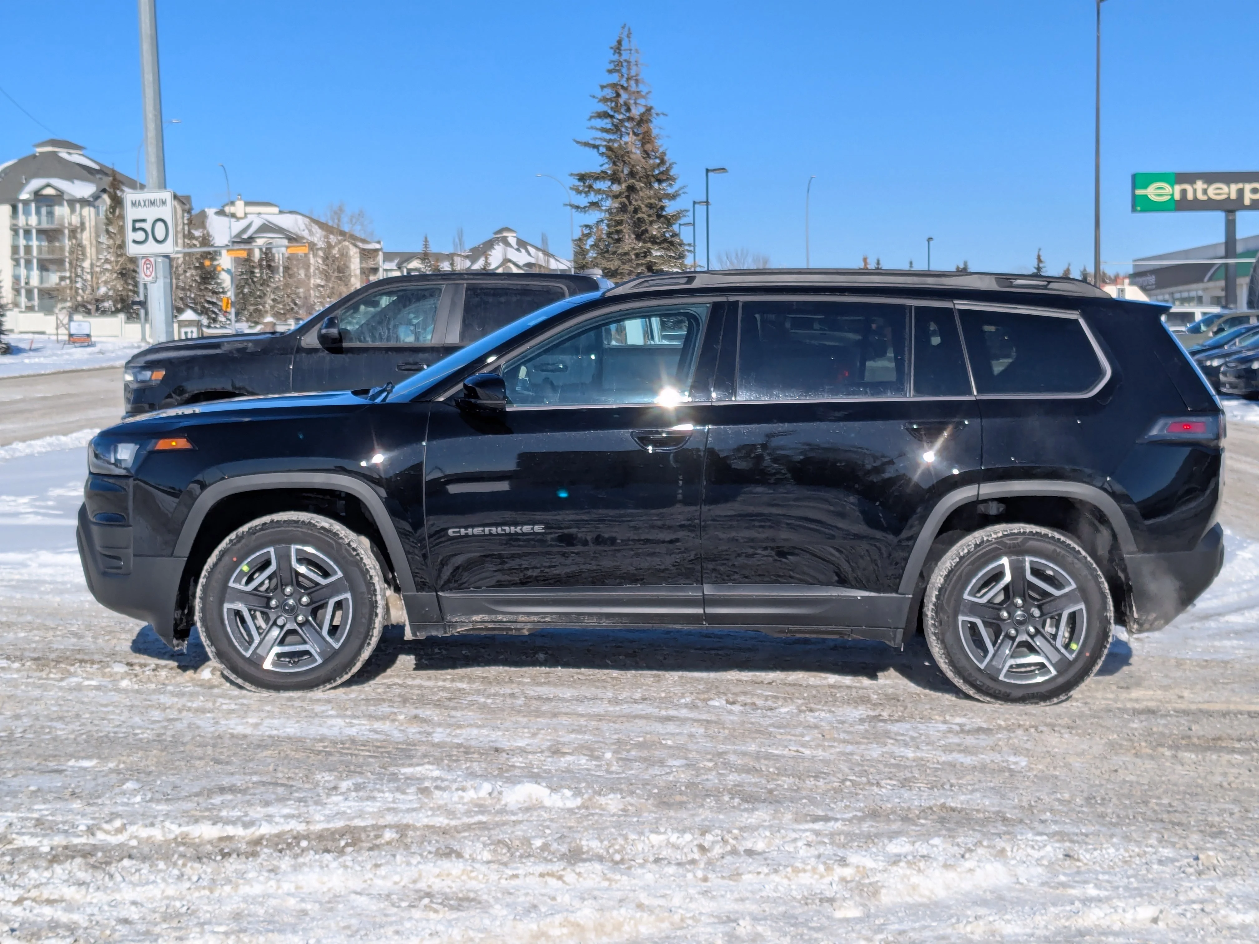 New 2026 Black Jeep Limited - - 1.6L Hybrid - Tech Group - Navigation - 9 Speakers - Hands-free Liftgate & More image 5