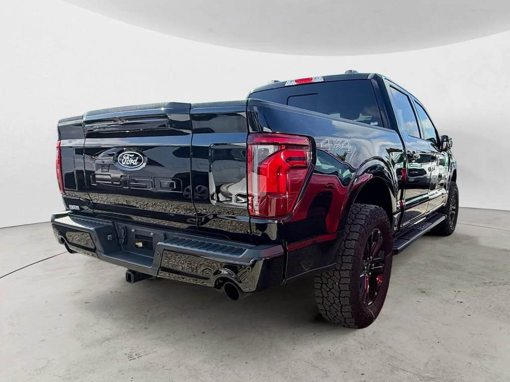 Certified Used 2025 Black Ford Lariat image 4