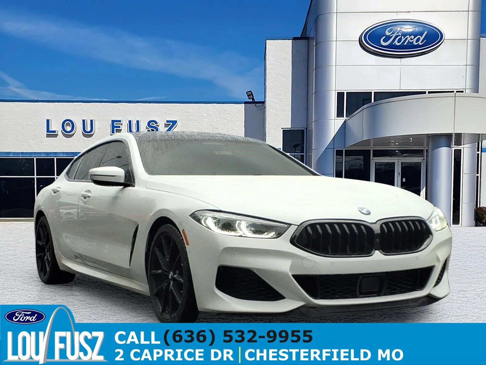 Used 2020 Mineral White Metallic BMW M850i image 1