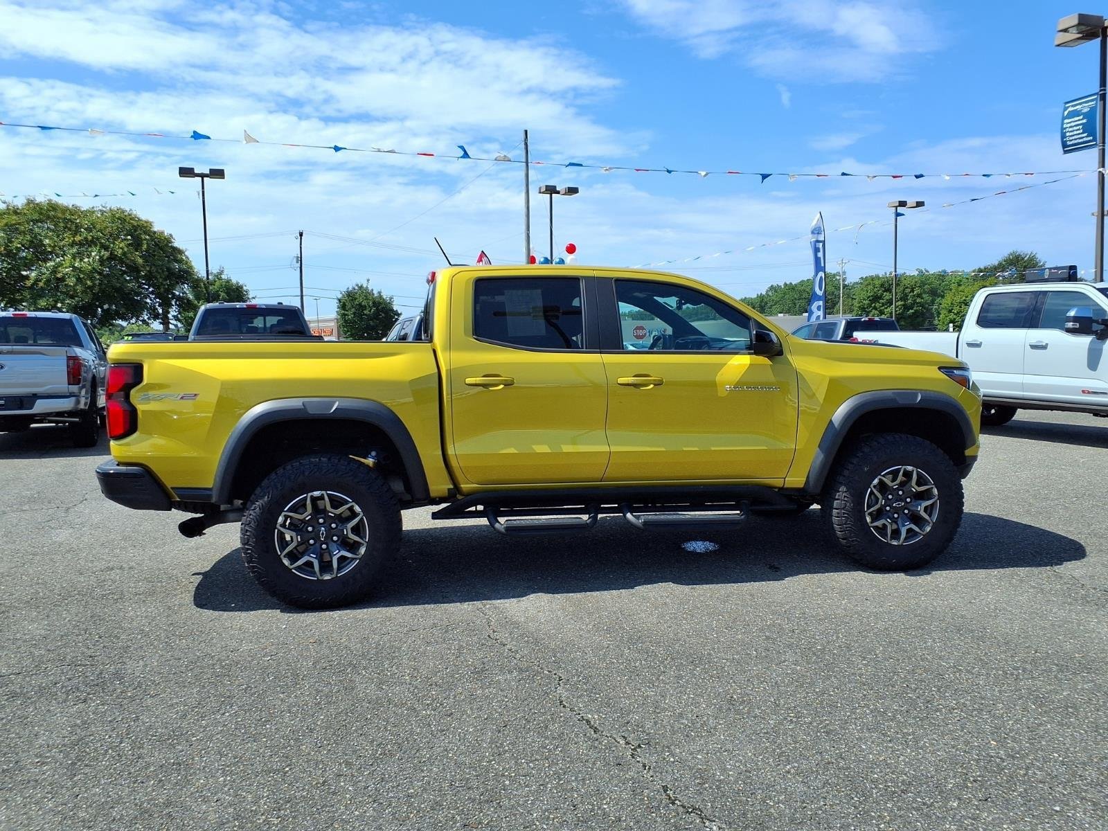 Certified Used 2023 Yellow Chevrolet 4WD ZR2 image 11
