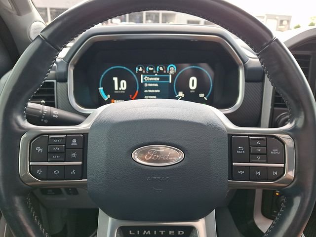 Used 2023 White Metallic Ford Limited image 18