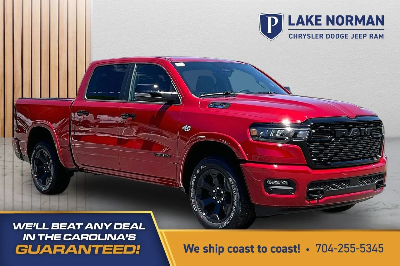 New 2026 Molten Red Pearl-Coat Exterior Paint RAM Big Horn/Lone Star image 1