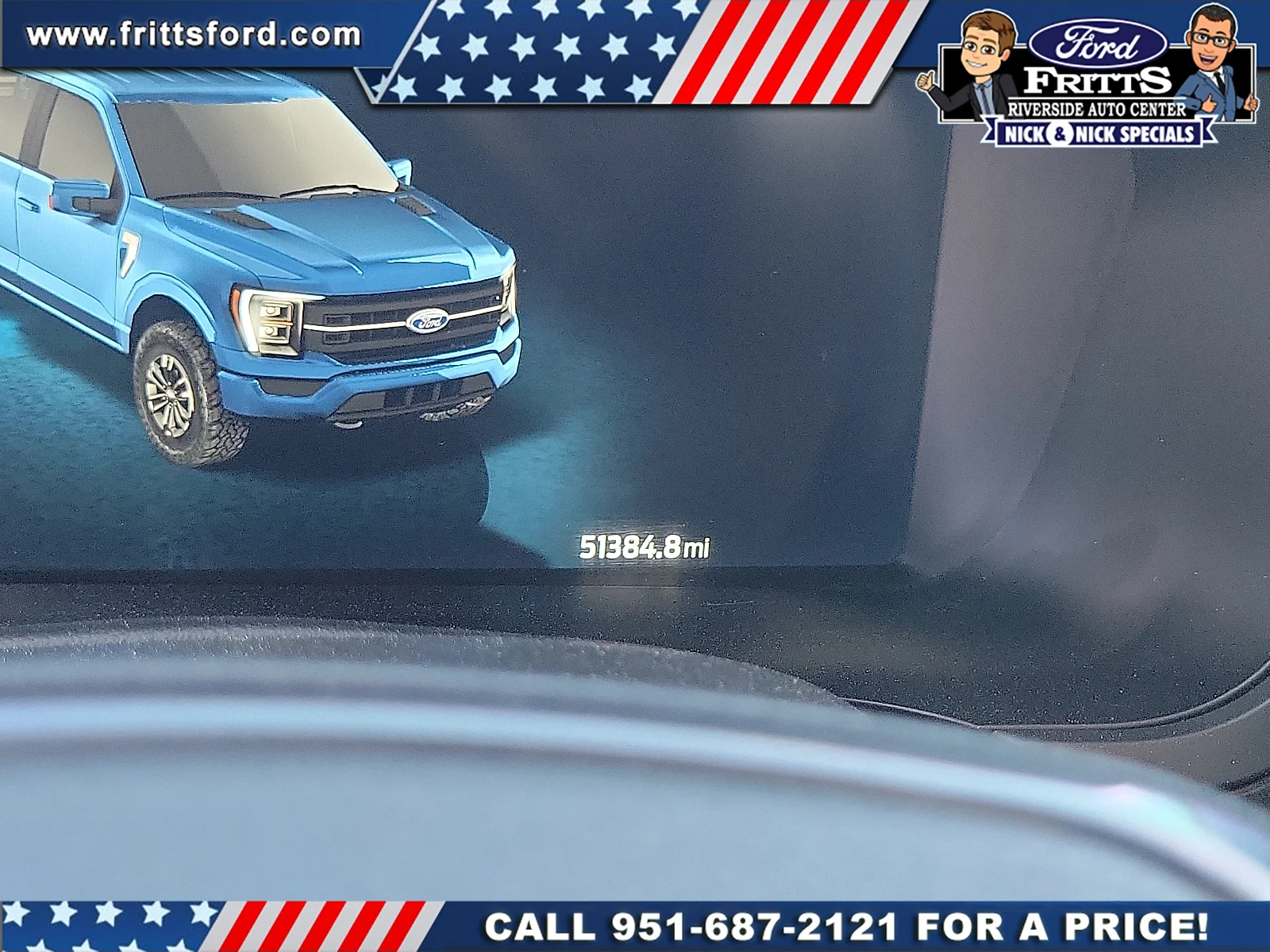 Certified Used 2023 Azure Gray Metallic Ford Tremor image 2