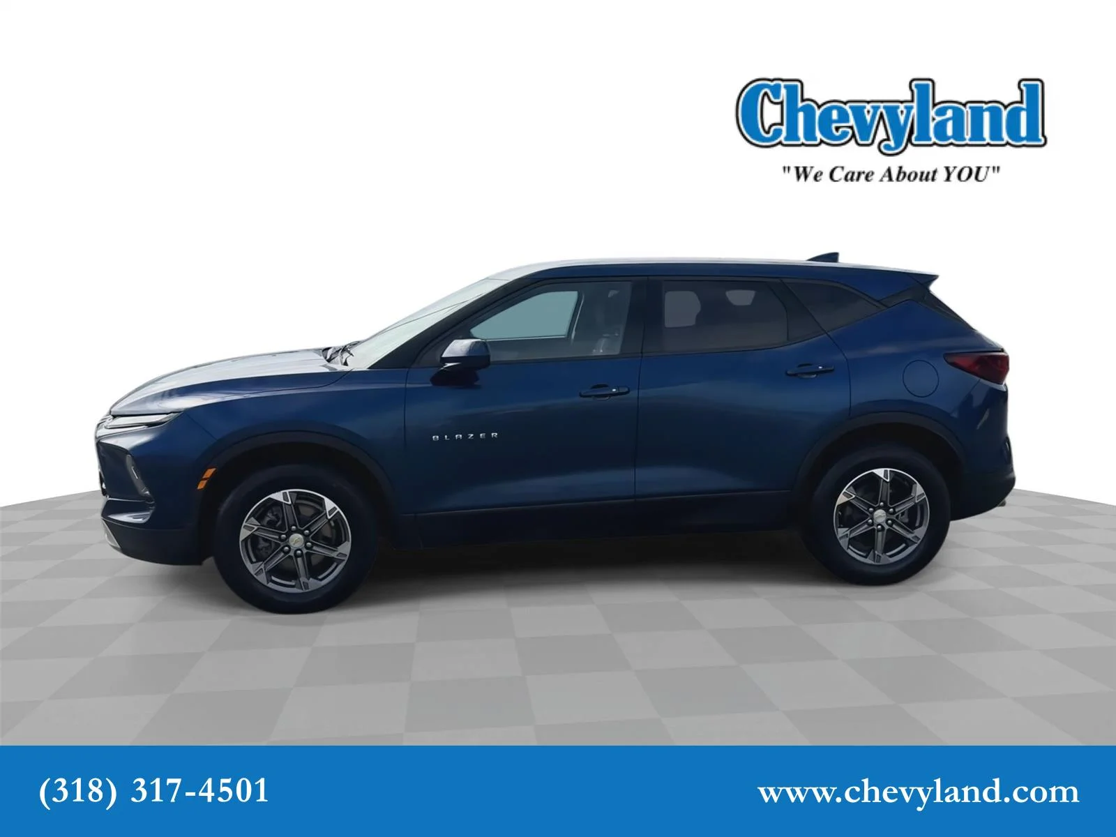 Certified Used 2023 Blue Glow Metallic Chevrolet 2LT image 4