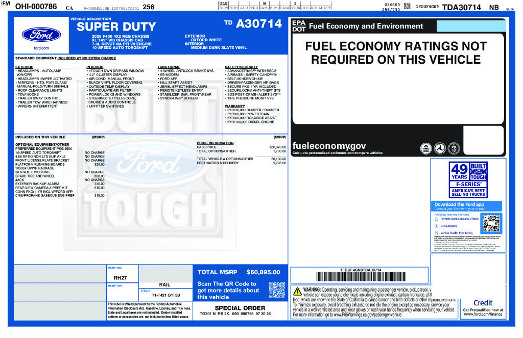 2026 Ford F-450 Super Duty Chassis Cab