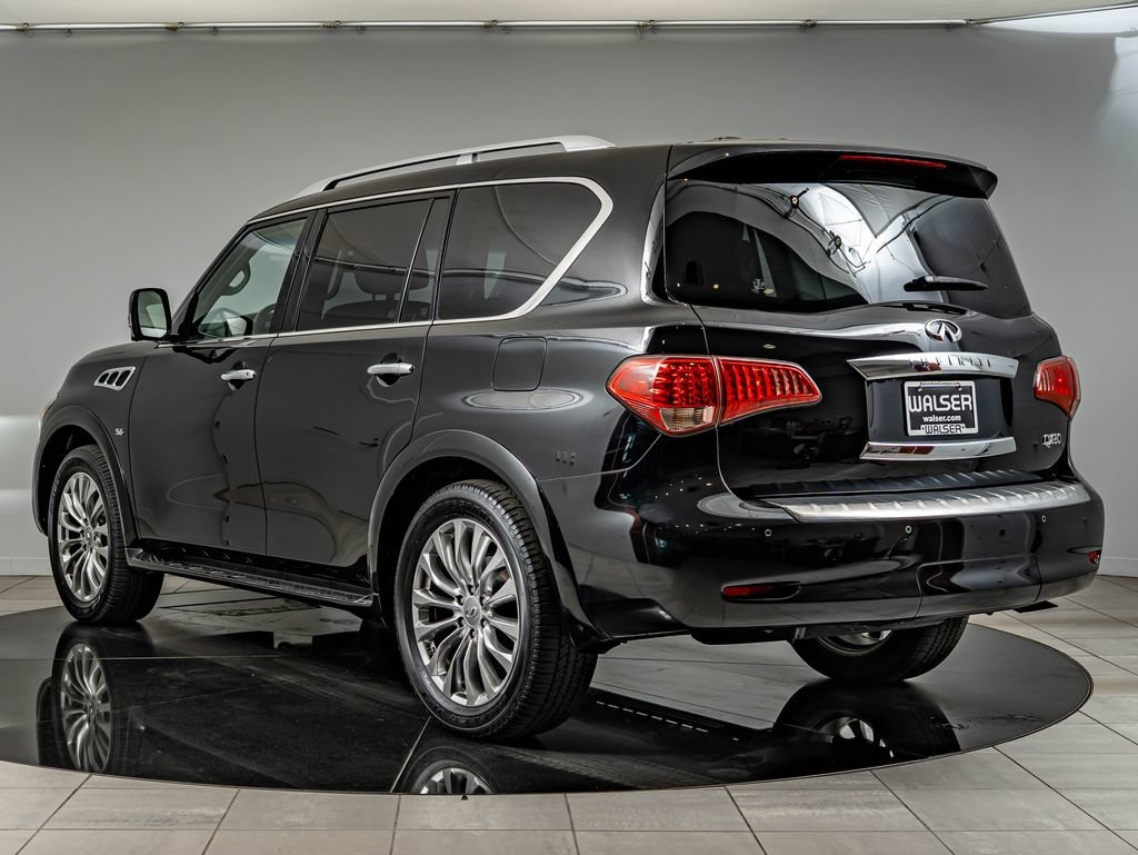 Used 2017 Black Obsidian INFINITI  image 7