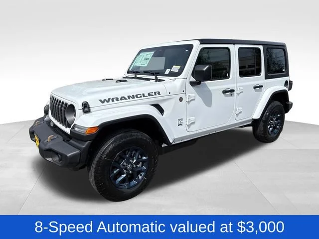New 2026 Bright White Clear-Coat Exterior Paint Jeep 85th Anniversary Edition image 3