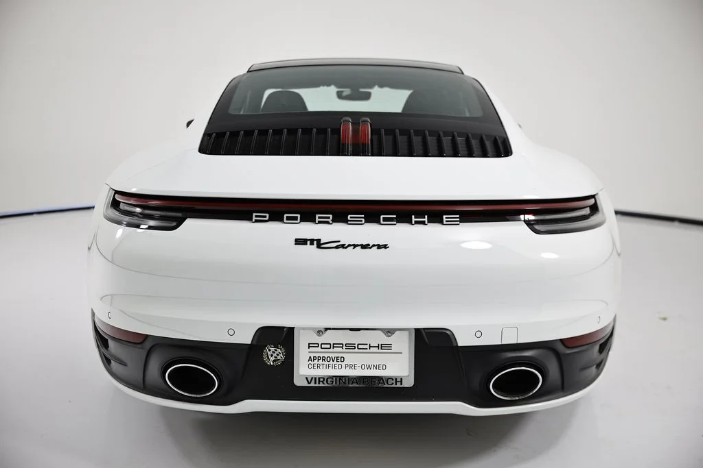 Used 2021 White Porsche Carrera image 6
