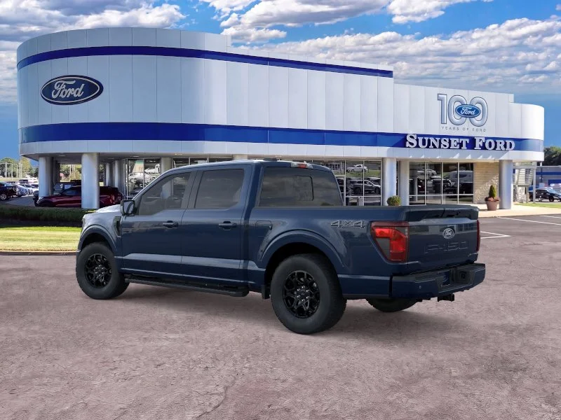New 2026 Antimatter Blue Metallic Ford XLT image 4