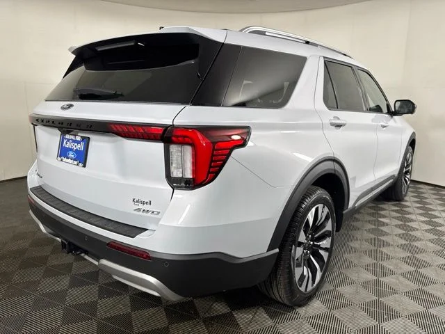 New 2026 Space White Metallic Ford Platinum image 3