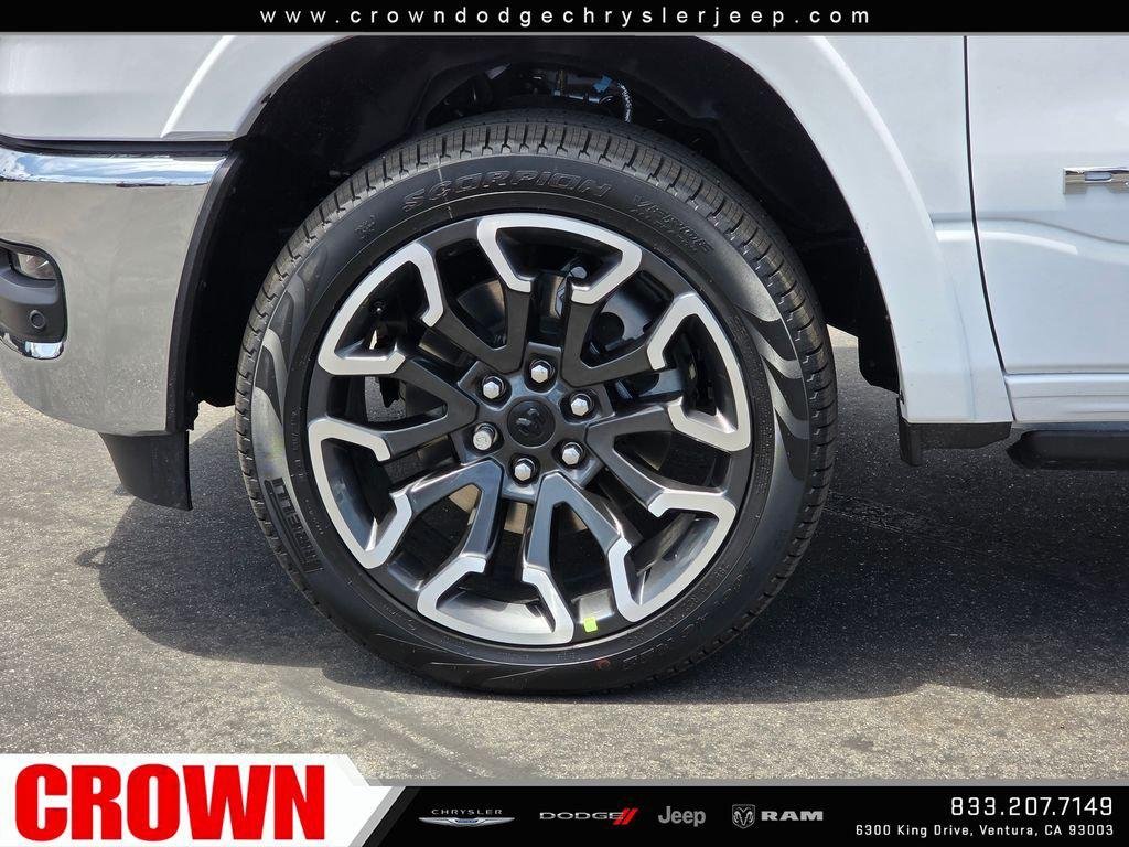 New 2026 Bright White Clear-Coat Exterior Paint RAM Limited Longhorn image 9