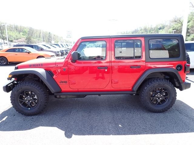 New 2026 Firecracker Red Clear-Coat Exterior Paint Jeep Willys image 2