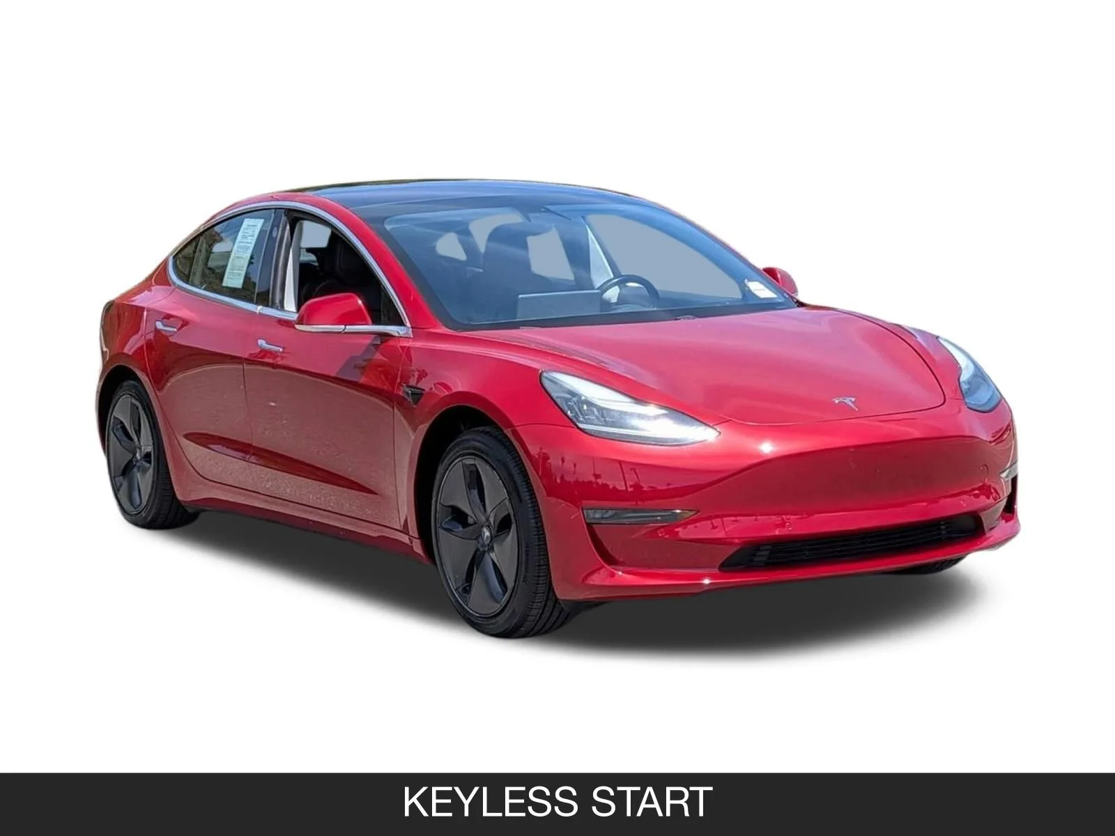 Used 2018 Red Multi-Coat Tesla Mid Range image 2