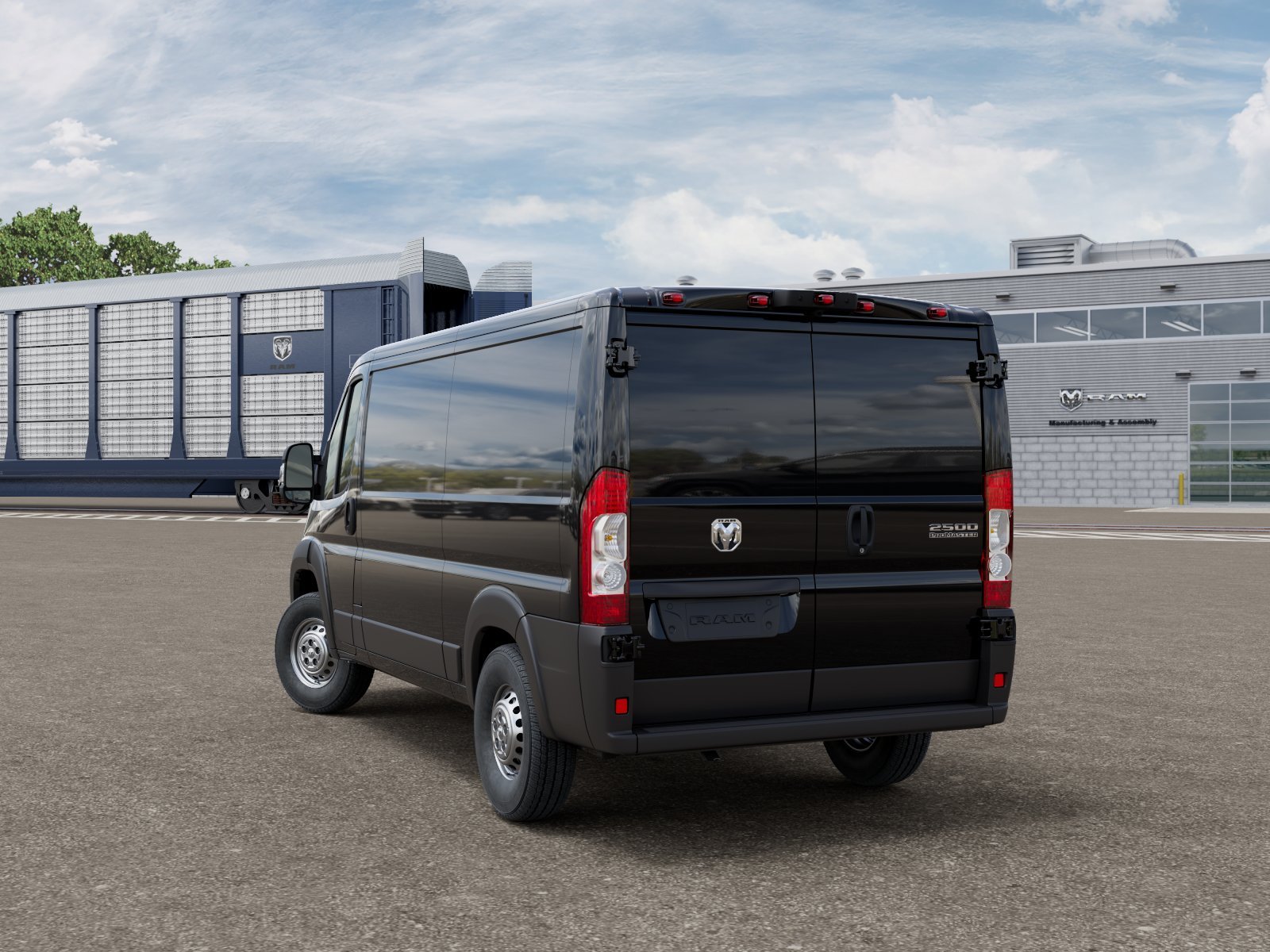 New 2026 Black Clear-Coat Exterior Paint RAM  image 3