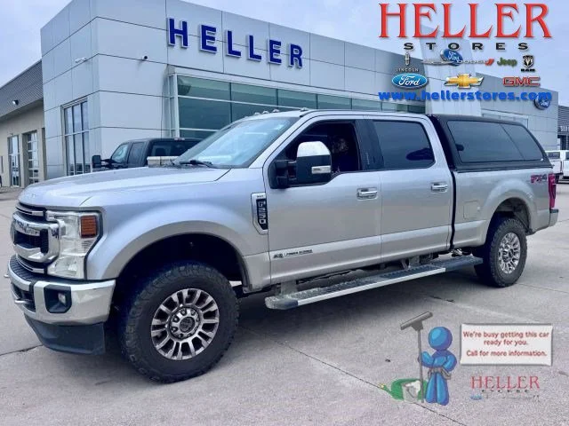 Used 2021 Iconic Silver Metallic Ford XLT image 1