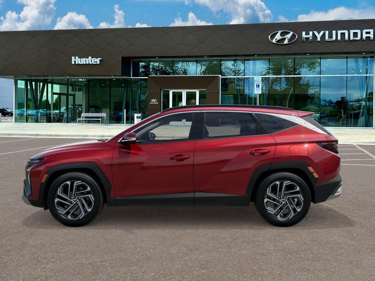 New 2026 Ultimate Red Hyundai Limited AWD image 3