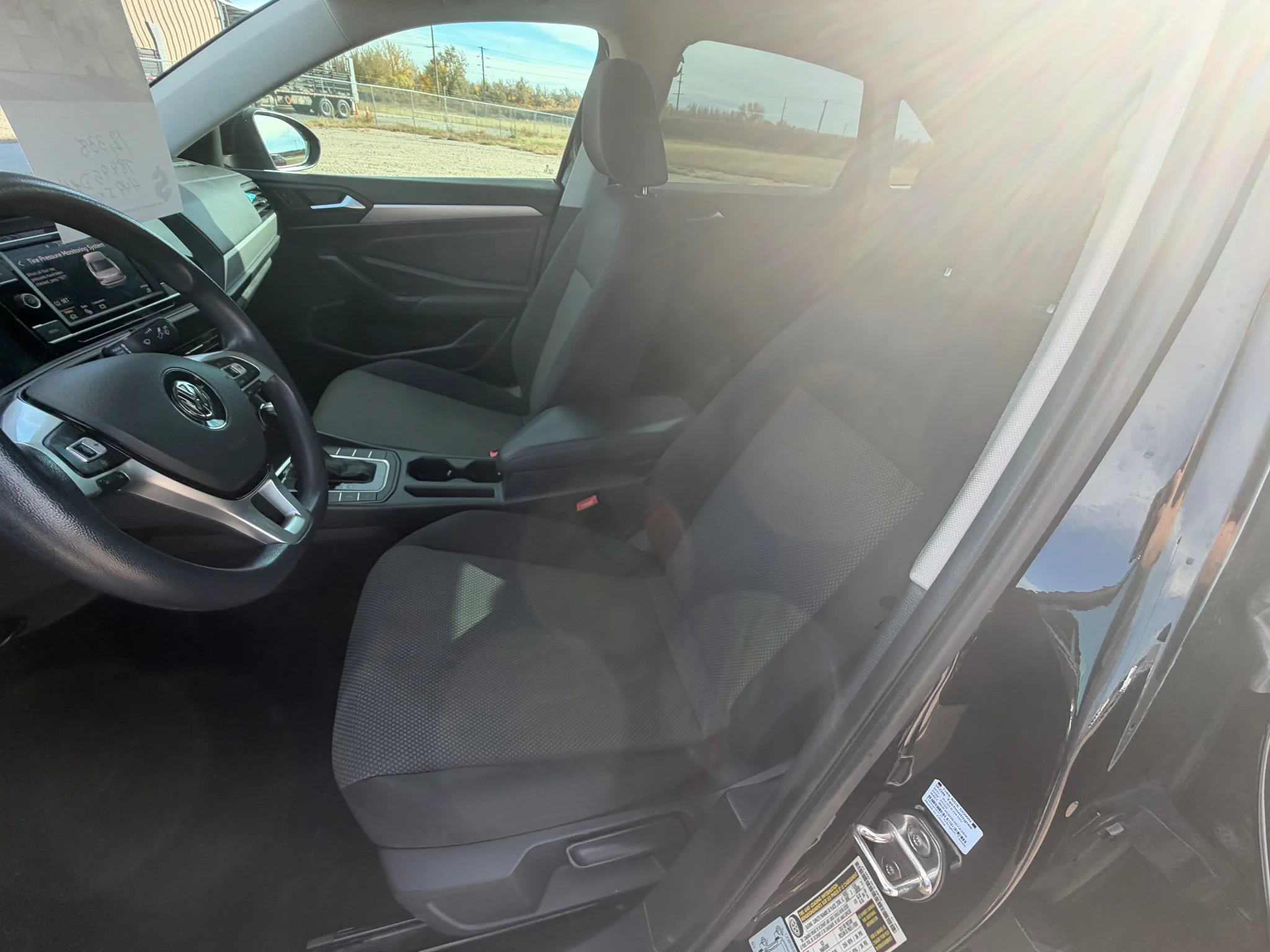 Used 2020 Black Uni Volkswagen S image 13
