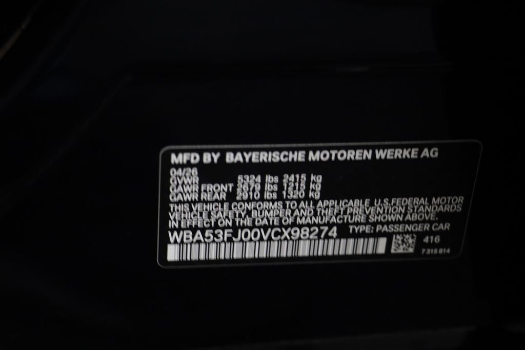 New 2027 Carbon Black Metallic BMW 530i xDrive image 25