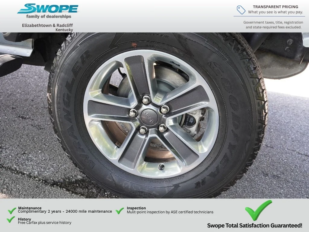 Used 2022 Silver Zynith Clearcoat Jeep Unlimited Sport image 26