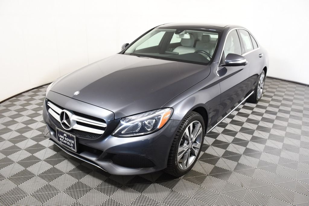 Used 2015 Steel Gray Metallic Mercedes-Benz C 300 image 1