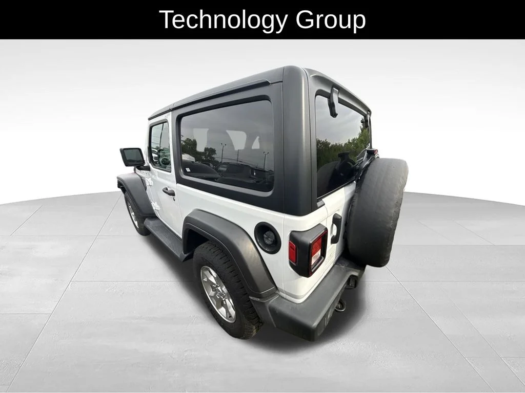 Used 2021 White Jeep Sport image 3