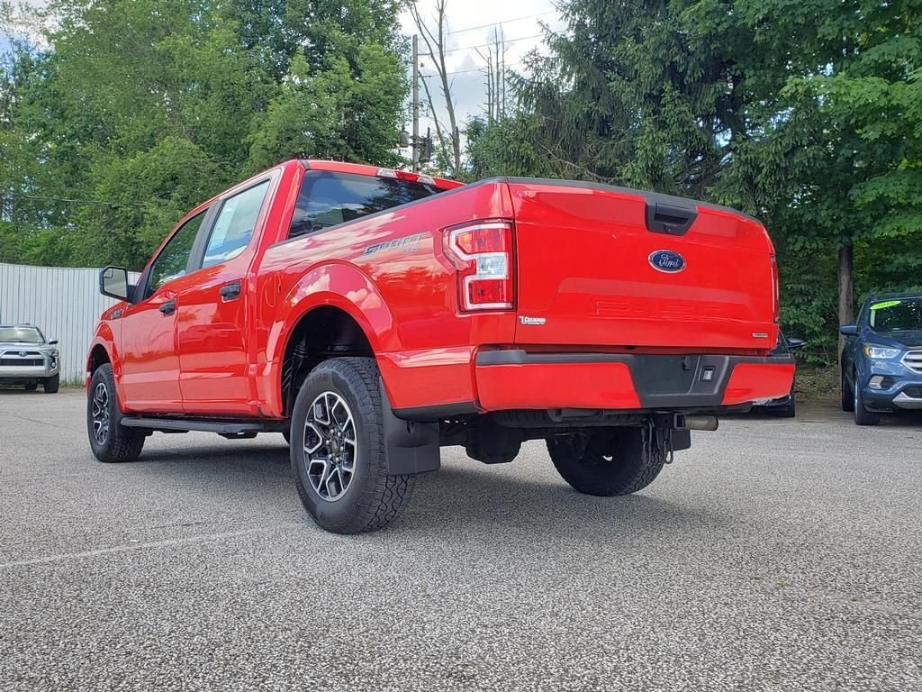 Used 2020 Race Red Ford XL STX Supercrew 4x4 2.7 EcoBoost image 5