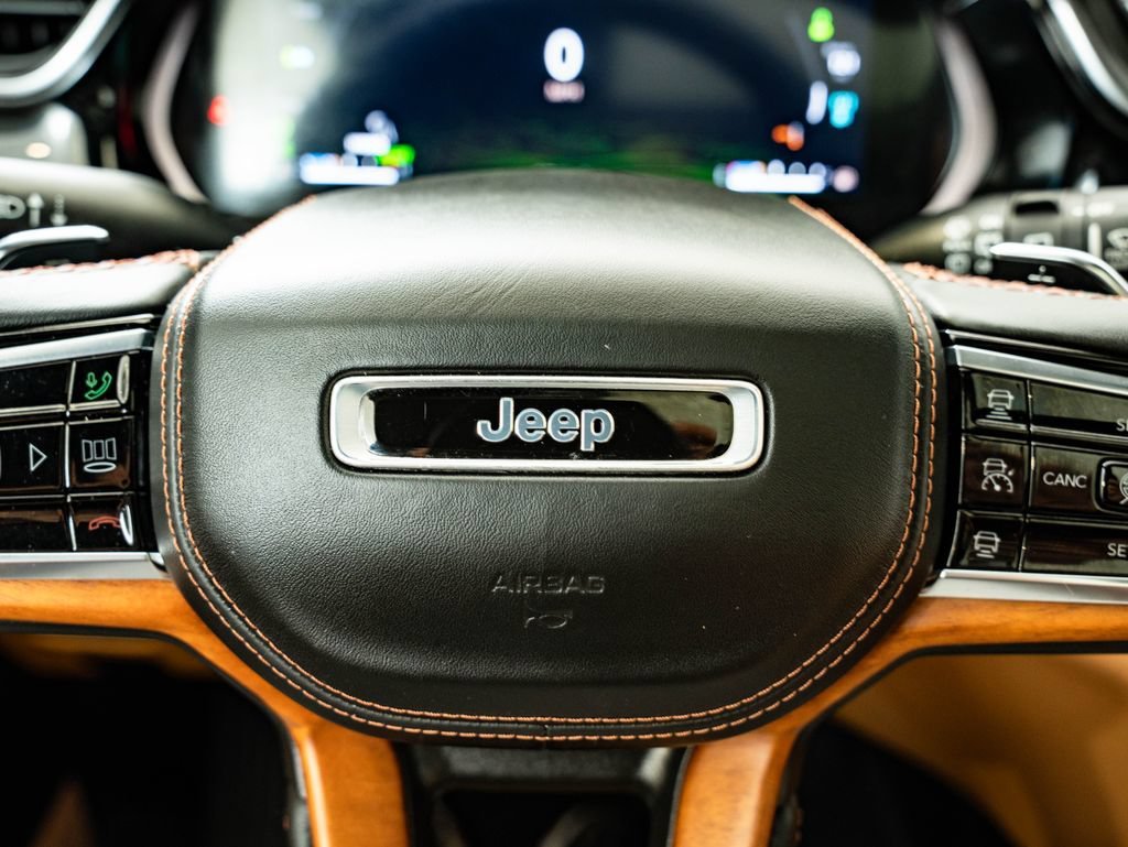 Used 2022 Bright White Clearcoat Jeep Summit Reserve 4xe image 30