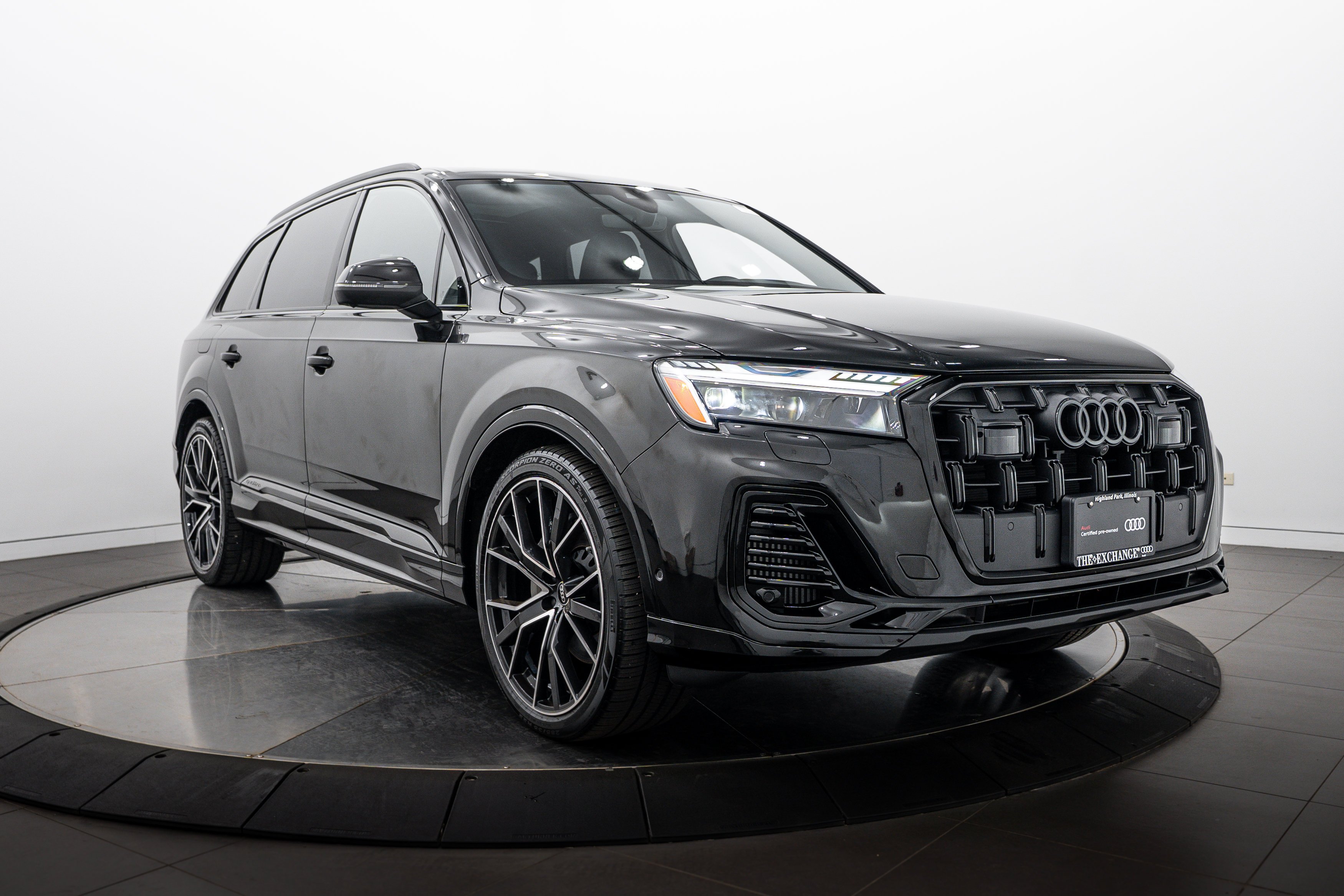 Certified Used 2025 Mythos Black Metallic Audi Prestige image 2