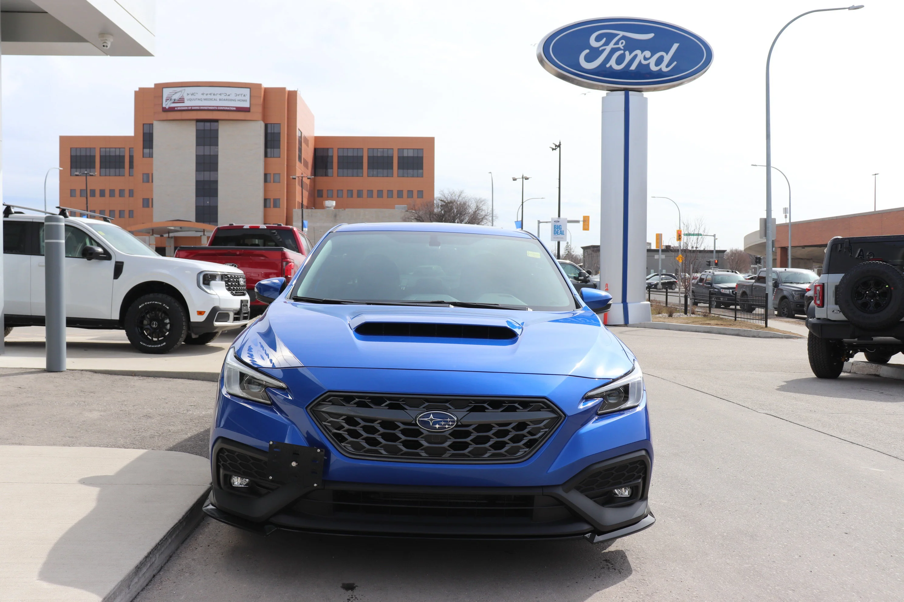 Used 2023 Blue Subaru Sport-tech image 2